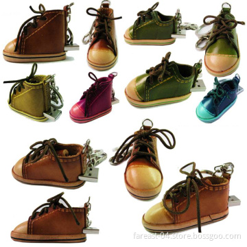 Leather Shoe USB Flash Memory Drive